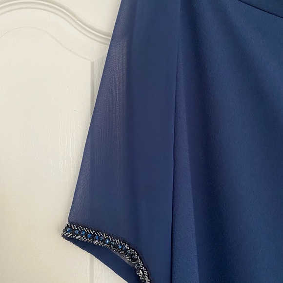 Blue coctail dress - Picture 2 of 2